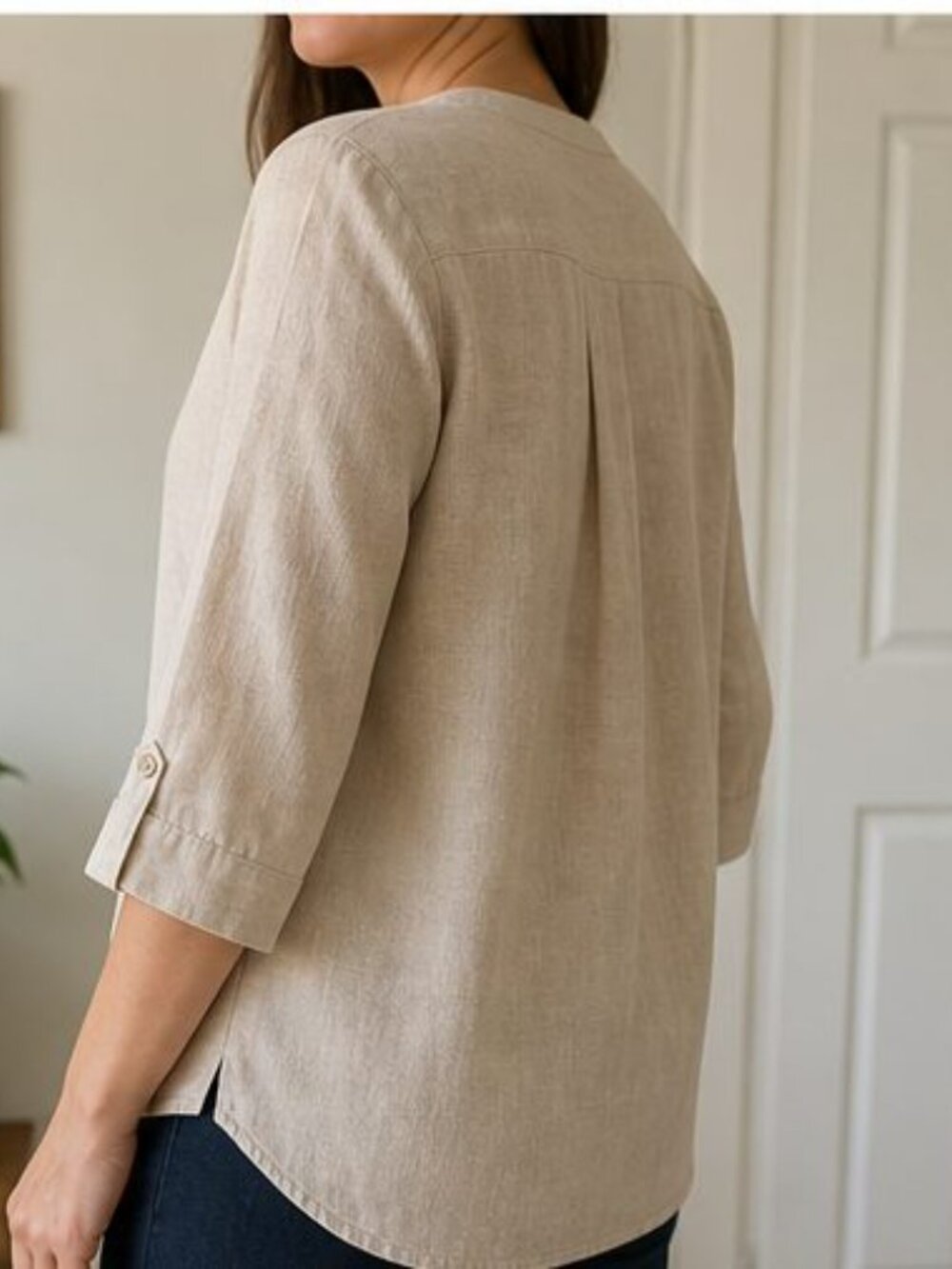 Sand Ruffle Blouse - Picture 3 of 6